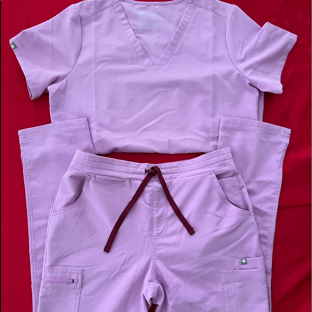 Limited Edition Figs Scrubs Set Dusk